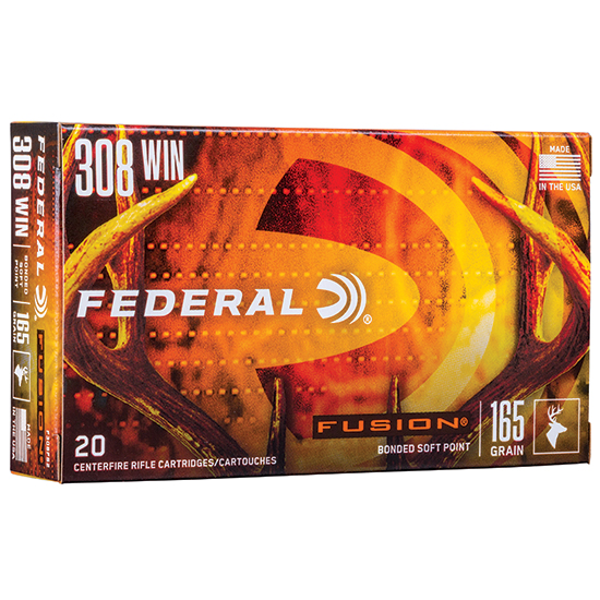 FED FUSION 308WIN 165GR SP 20/10 - Ammunition